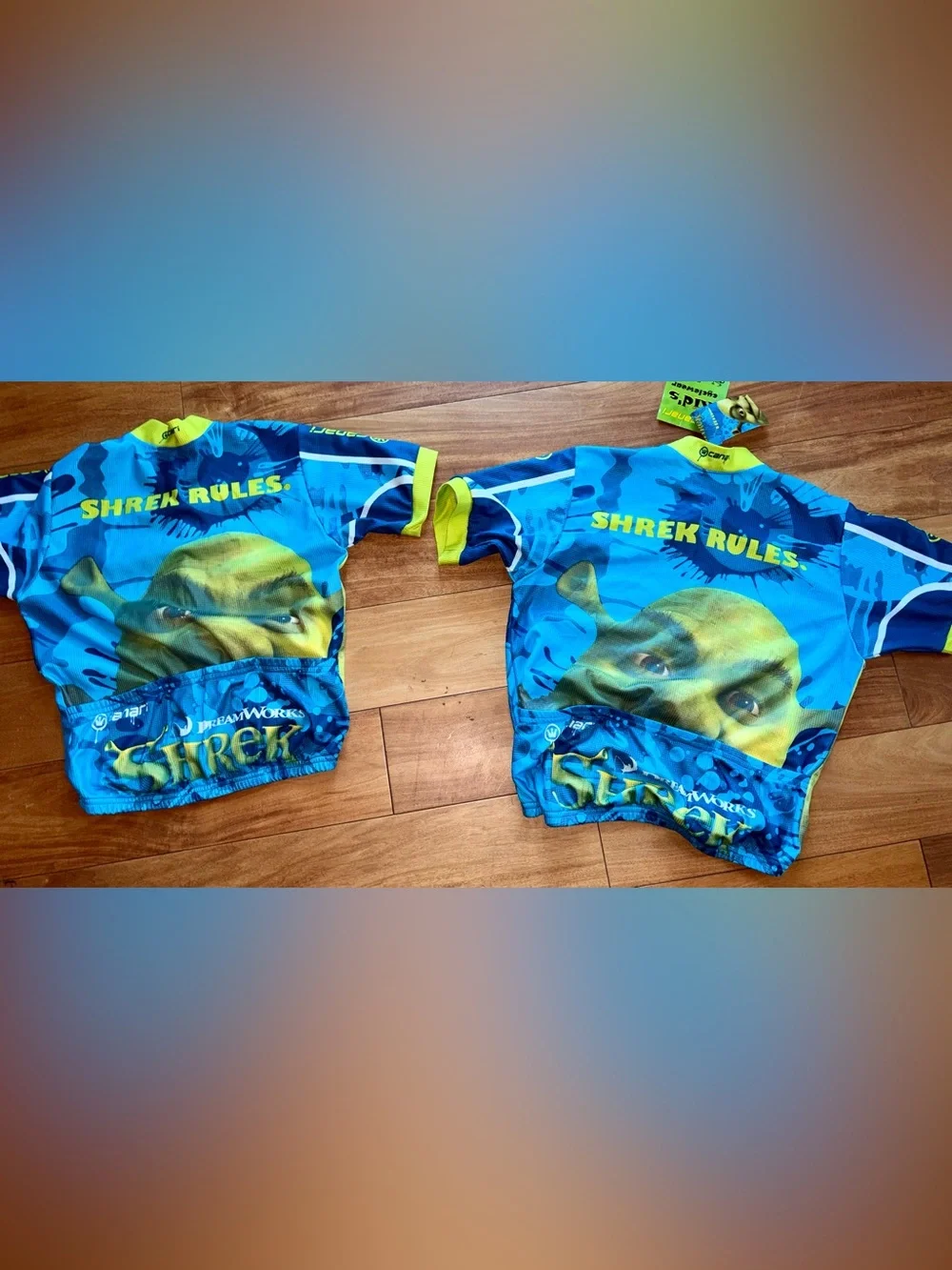 Canari Shrek Cycling Jerseys - Youth Medium & Youth Large (NWT)